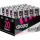 Элемент питания LR 6 (AA) алкалиновая, уп. 20 шт. Alkaline Pack-20