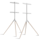 Мобильная стойка ONKRON TS1220белая