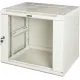Шкаф коммутационный Lanmaster PRO (TWT-CBWPG-15U-6X4-GY) настенный 15U 600x450мм пер.дв.стекл 60кг серый IP20
