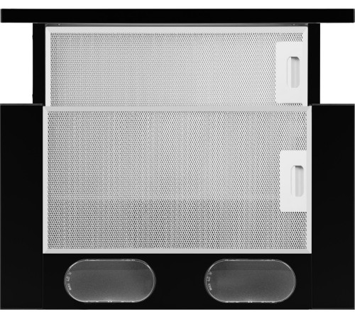 Вытяжка встраиваемая Weissgauff TEL 500 EB черный управление: кнопочное (1 мотор)
