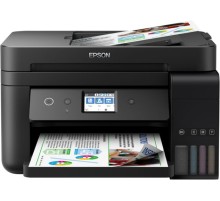 МФУ струйный Epson L6290 A4 WiFi USB RJ-45 черный