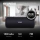 Портативная колонка Hyundai H-PS1021, 25Вт, черный