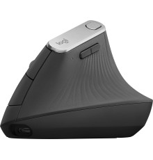 Мышь Logitech MX Vertical черный оптическая (4000dpi) беспроводная BT/Radio USB