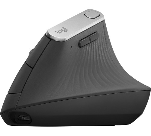 Мышь Logitech MX Vertical черный оптическая (4000dpi) беспроводная BT/Radio USB