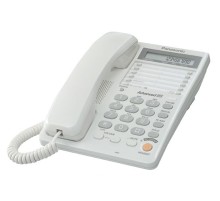 Телефон проводной Panasonic KX-TS2365RUW белый