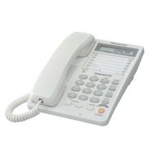 Телефон проводной Panasonic KX-TS2365RUW белый