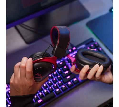 Наушники с микрофоном HyperX Cloud II черный (4P5K4AA)
