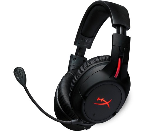 Наушники с микрофоном HyperX Cloud Flight черный (4P5H6AA) Наушники с микрофоном HyperX Cloud Flight черный (4P5H6AA)