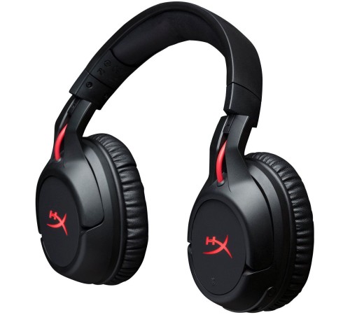 Наушники с микрофоном HyperX Cloud Flight черный (4P5H6AA) Наушники с микрофоном HyperX Cloud Flight черный (4P5H6AA)