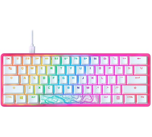 Клавиатура HyperX Alloy Origins 60 механическая красный/черный USB for gamer LED (4P5N4AA#ABA)