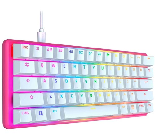 Клавиатура HyperX Alloy Origins 60 механическая красный/черный USB for gamer LED (4P5N4AA#ABA)