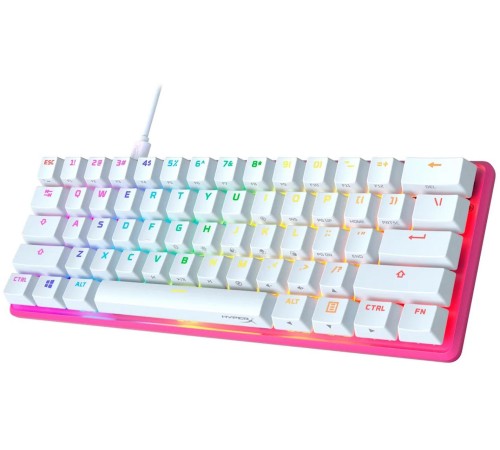 Клавиатура HyperX Alloy Origins 60 механическая красный/черный USB for gamer LED (4P5N4AA#ABA)
