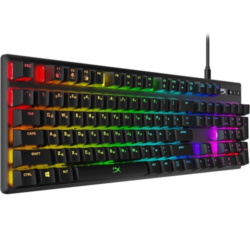 Клавиатура HyperX Alloy Origins Full механическая черный USB for gamer LED (4P4F6AA#ABA)