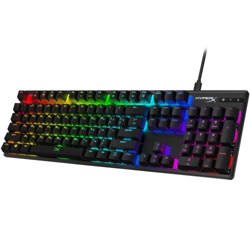 Клавиатура HyperX Alloy Origins Full механическая черный USB for gamer LED (4P4F6AA#ABA)