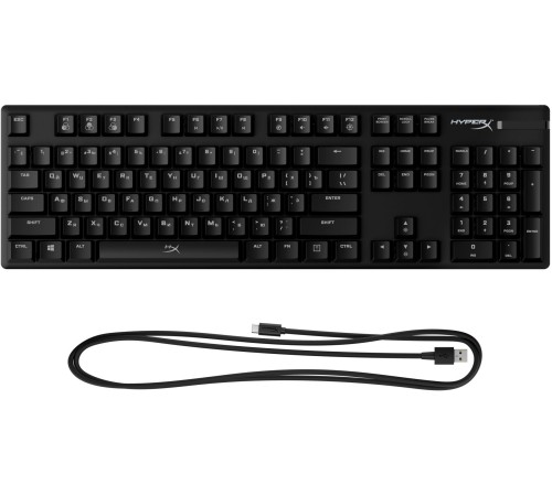 Клавиатура HyperX Alloy Origins Full механическая черный USB for gamer LED (4P4F6AA#ABA)