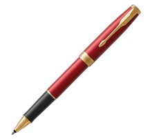 Ручка роллер Parker Sonnet Core T539 (CW1931475) LaqRed GT F черн. черн. подар.кор.