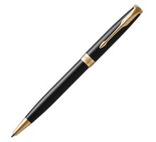 Ручка шариков. Parker Sonnet Core K530 (CW1931497) LaqBlack GT M черн. черн. подар.кор.
