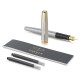 Ручка перьев. Parker Sonnet Core F527 (CW1931504) Stainless Steel GT F сталь нержавеющая подар.кор.