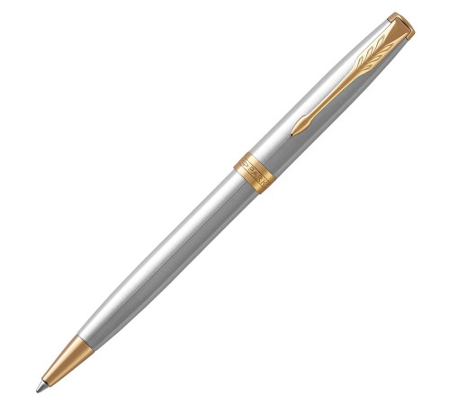 Ручка шариков. Parker Sonnet Core K527 (CW1931507) Stainless Steel GT M черн. черн. подар.кор. Ручка шариков. Parker Sonnet Core K527 (CW1931507) Stainless Steel GT M черн. черн. подар.кор.