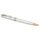 Ручка шариков. Parker Sonnet Core K527 (CW1931507) Stainless Steel GT M черн. черн. подар.кор.