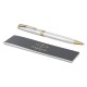 Ручка шариков. Parker Sonnet Core K527 (CW1931507) Stainless Steel GT M черн. черн. подар.кор.