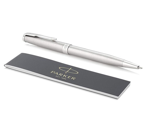 Ручка шариков. Parker Sonnet Core K526 (CW1931512) Stainless Steel CT M черн. черн. подар.кор. Ручка шариков. Parker Sonnet Core K526 (CW1931512) Stainless Steel CT M черн. черн. подар.кор.