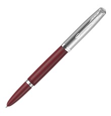 Ручка перьев. Parker 51 Core (CW2123496) Burgundy F сталь нержавеющая подар.кор.