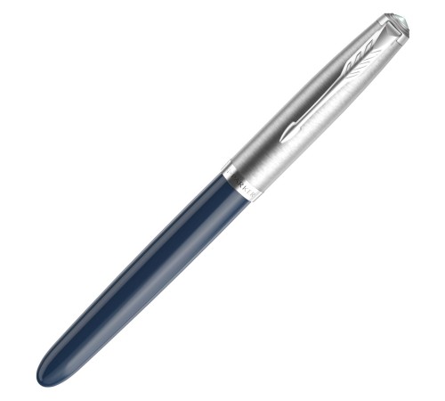 Ручка перьев. Parker 51 Core (CW2123501) Midnight Blue CT F сталь нержавеющая подар.кор. Ручка перьев. Parker 51 Core (CW2123501) Midnight Blue CT F сталь нержавеющая подар.кор.