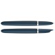Ручка перьев. Parker 51 Core (CW2123501) Midnight Blue CT F сталь нержавеющая подар.кор.
