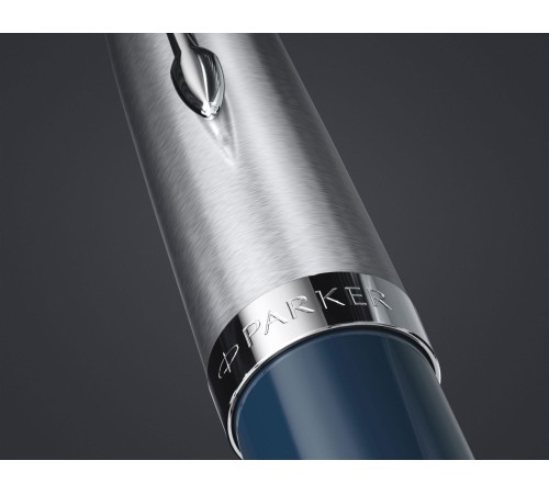Ручка перьев. Parker 51 Core (CW2123501) Midnight Blue CT F сталь нержавеющая подар.кор. Ручка перьев. Parker 51 Core (CW2123501) Midnight Blue CT F сталь нержавеющая подар.кор.