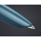 Ручка перьев. Parker 51 Core (CW2123506) Teal Blue CT F сталь нержавеющая подар.кор.
