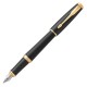 Ручка перьев. Parker Urban Core F309 (CW1931593) Muted Black GT F сталь нержавеющая подар.кор.
