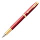 Ручка перьев. Parker IM Premium F318 (CW2143650) Red GT F сталь нержавеющая подар.кор.