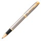 Ручка роллер Parker IM Core T321 (CW1931663) Brushed Metal GT F черн. черн. подар.кор.