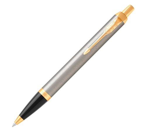 Ручка шариков. Parker IM Core K321 (CW1931670) Brushed Metal GT M син. черн. подар.кор. Ручка шариков. Parker IM Core K321 (CW1931670) Brushed Metal GT M син. черн. подар.кор.