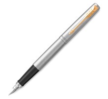 Ручка перьев. Parker Jotter Core F691 (CW2030948) Stainless Steel GT M сталь нержавеющая кор.карт.