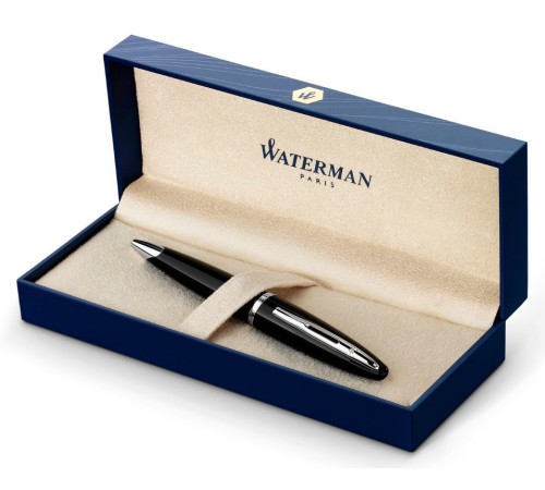 Ручка шариков. Waterman Carene (CWS0293950) Black ST M син. черн. подар.кор.