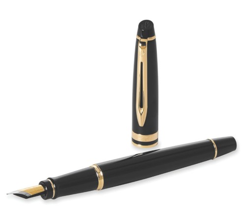 Ручка перьев. Waterman Expert 3 (CWS0951640) Black Laque GT F сталь подар.кор. Ручка перьев. Waterman Expert 3 (CWS0951640) Black Laque GT F сталь подар.кор.