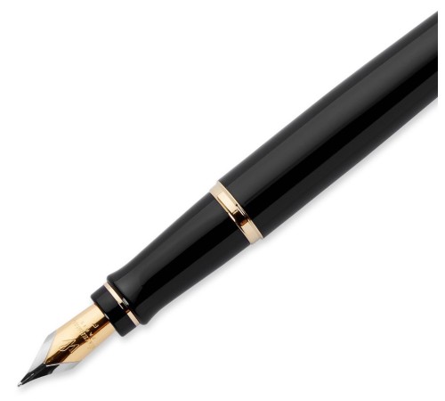 Ручка перьев. Waterman Expert 3 (CWS0951640) Black Laque GT F сталь подар.кор. Ручка перьев. Waterman Expert 3 (CWS0951640) Black Laque GT F сталь подар.кор.