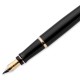 Ручка перьев. Waterman Expert 3 (CWS0951640) Black Laque GT F сталь подар.кор.