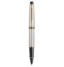 Ручка роллер Waterman Expert 3 (CWS0951980) Steel GT F черн. черн. подар.кор.