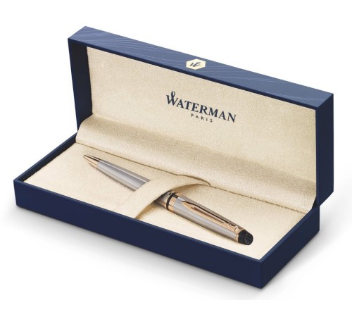 Ручка шариков. Waterman Expert 3 (CWS0952000) Stainless Steel GT M син. черн. подар.кор.