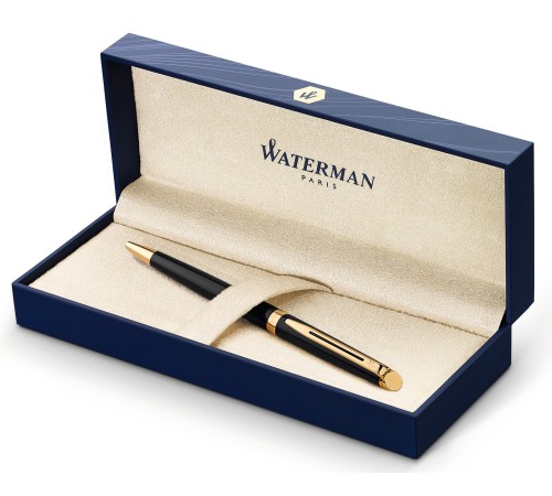 Ручка шариков. Waterman Hemisphere (CWS0920670) Mars Black GT M син. черн. подар.кор.
