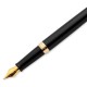 Ручка перьев. Waterman Hemisphere (CWS0920710) Matte Black GT F сталь нержавеющая подар.кор.