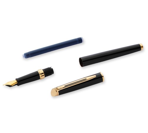 Ручка перьев. Waterman Hemisphere (CWS0920710) Matte Black GT F сталь нержавеющая подар.кор. Ручка перьев. Waterman Hemisphere (CWS0920710) Matte Black GT F сталь нержавеющая подар.кор.