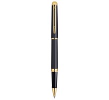 Ручка роллер Waterman Hemisphere (CWS0920750) Matte Black GT F черн. черн. подар.кор.