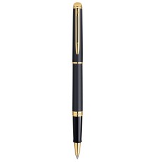 Ручка роллер Waterman Hemisphere (CWS0920750) Matte Black GT F черн. черн. подар.кор.