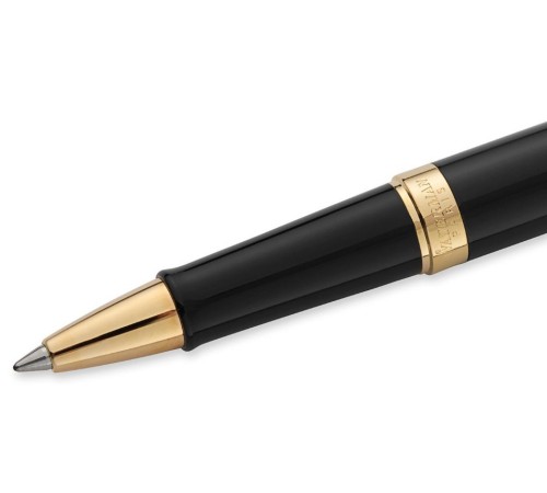 Ручка роллер Waterman Hemisphere (CWS0920750) Matte Black GT F черн. черн. подар.кор.