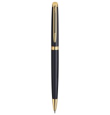 Ручка шариков. Waterman Hemisphere (CWS0920770) Matte Black GT M син. черн. подар.кор.