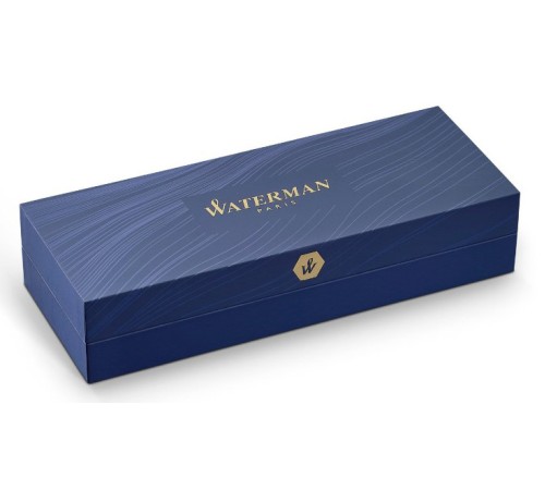 Ручка шариков. Waterman Hemisphere (CWS0920770) Matte Black GT M син. черн. подар.кор.